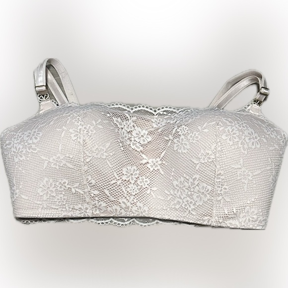 Victoria’s Secret Lined No Wire Lace Bra | Pink - Picture 1 of 11